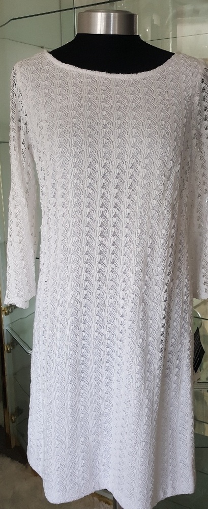 Lace White Dress